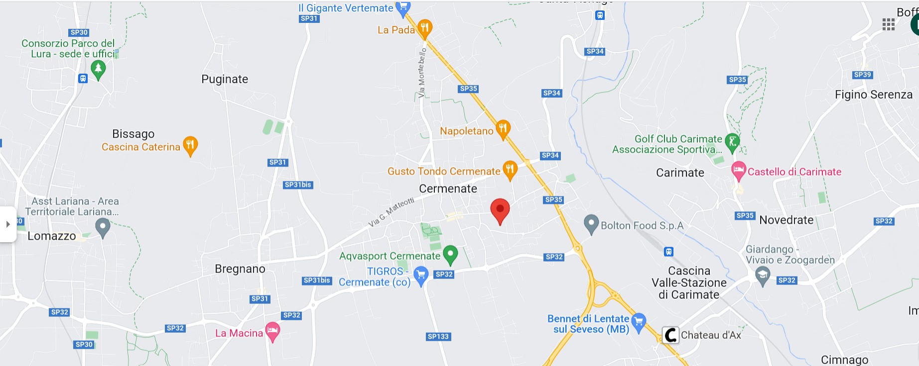 cermenate colmegna maps